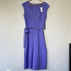Beautiful ankle romper! Purple - style with heels and your ready for a night out